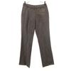 Made In Italy Linen Blend Center Press Slacks Pants 40 Brown Women Used