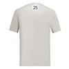 Adidas Mercedes - Amg Удобная Стильная Простая Футболка с Коротким Рукавом Мужские Топы Светло-Серый JW3481