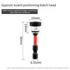 Positioning Screwdriver Bits Drywall Screw Bits 50Mm Gypsum Board Plasterboard Screws Locating Batch Head Drilling Tools