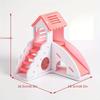 1 шт. Slide Loft Hamster Nest - спальный домик, домик для побега и вилла-гнездо в одном. Идеальная игрушка для клеток хомяков.