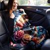 1pc Skull Surrounded by Roses Butterflies and Celestial Moons Super Soft Flannel Blanket  Great for Bed, Sofa, Chair, Camping