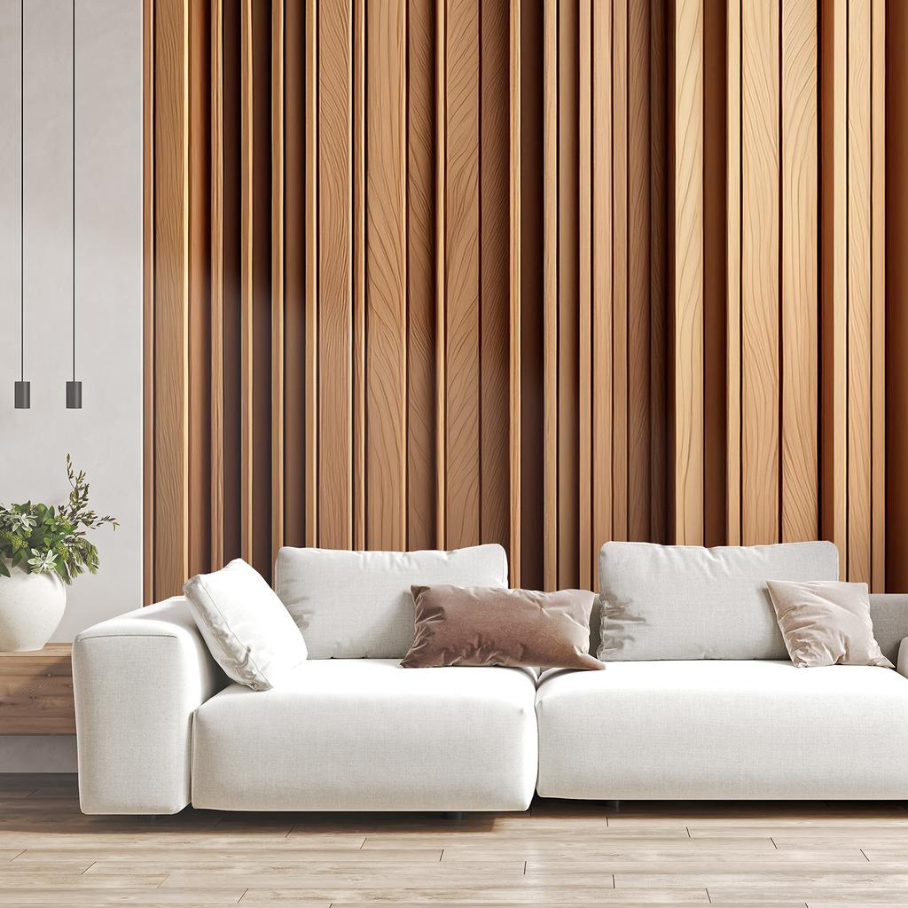 Обои Текстура коричневого дерева