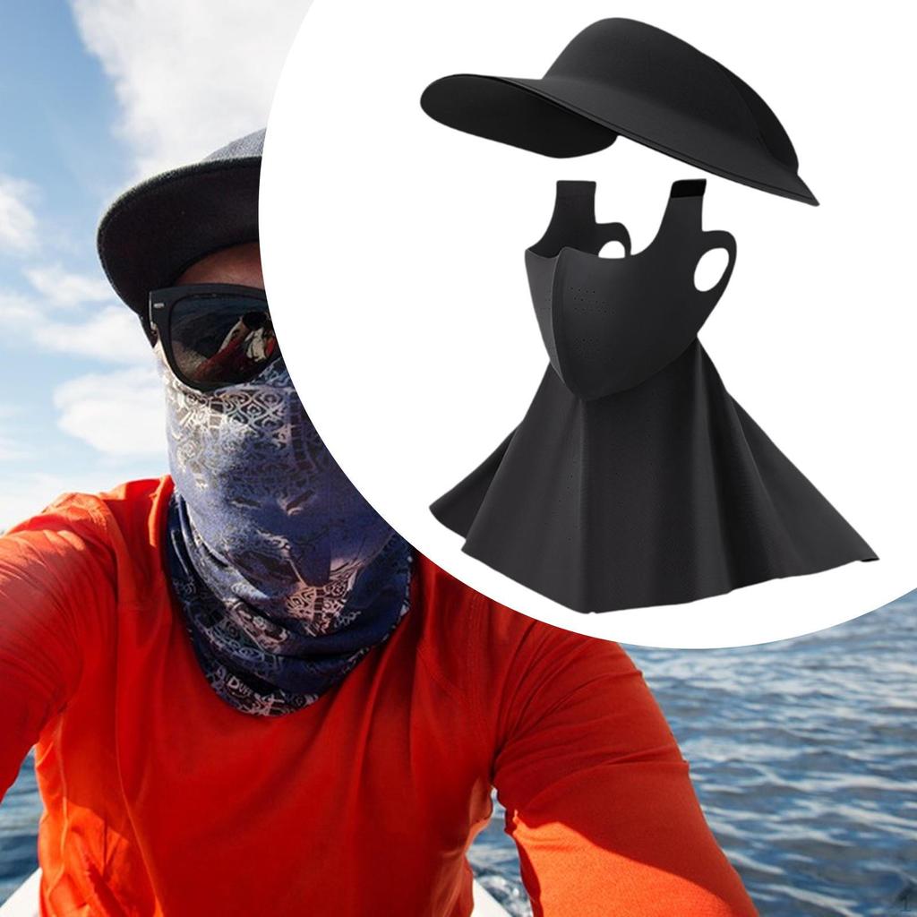 Солнцезащитная шляпа для лица, дышащая, охлаждающая, летняя, женская, для осмотра достопримечательностей