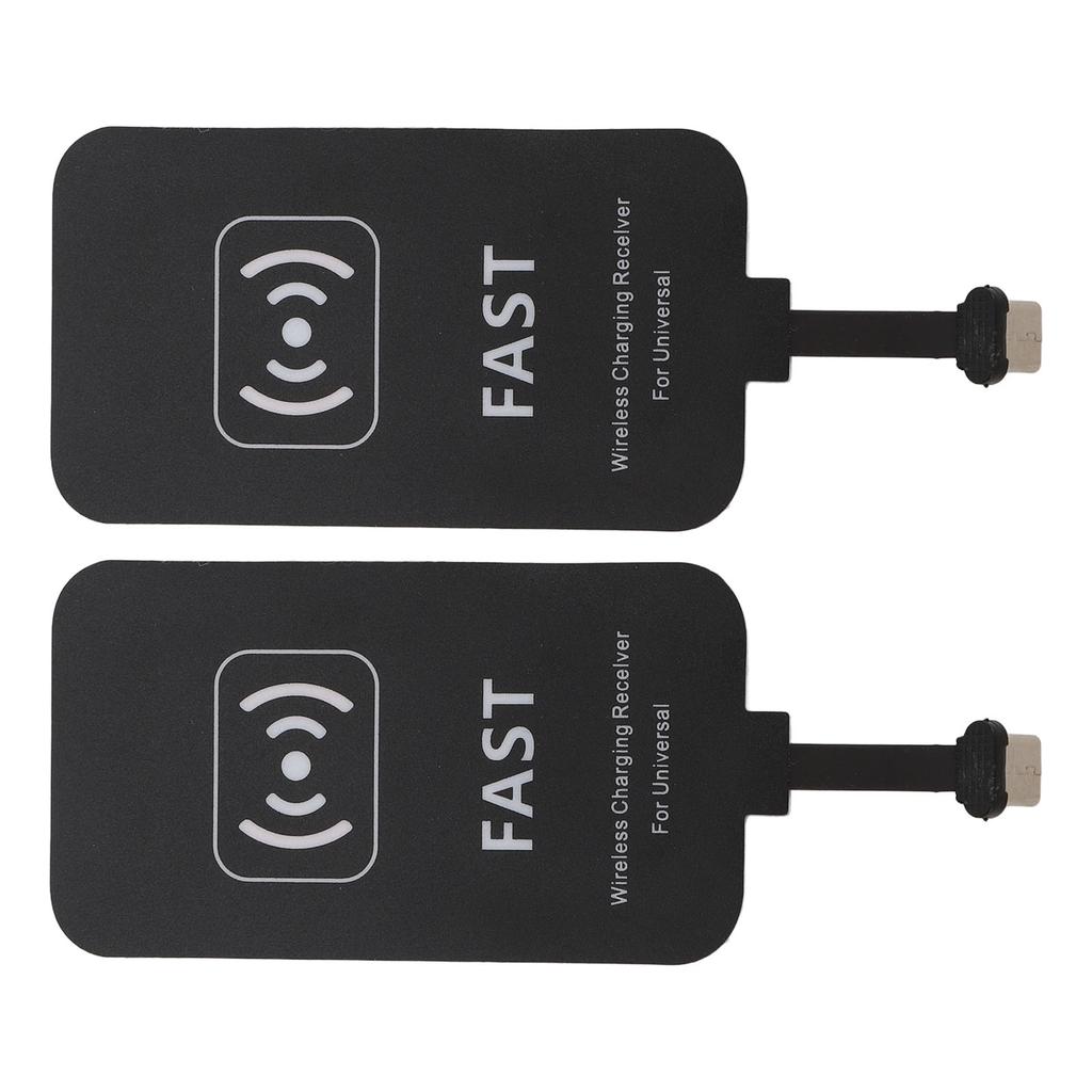 2pcs 10W 5V 2A Type C Wireless Charging Receiver for Galaxy A51 A40 A20E J2 J3 J7 Wireless Charger