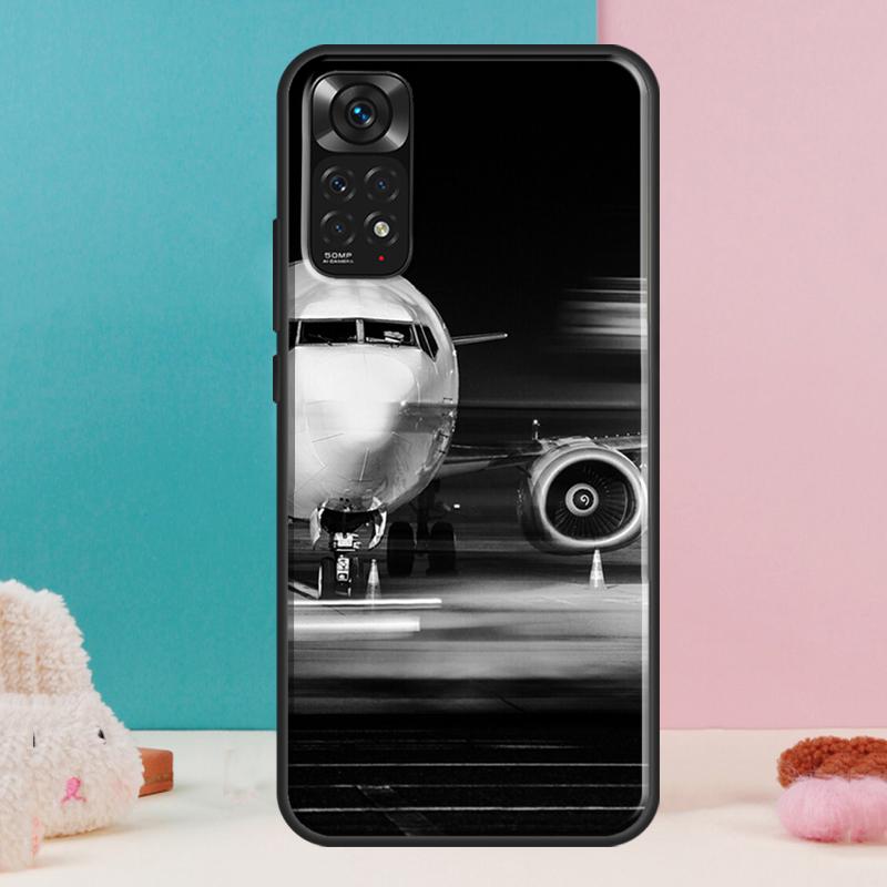 Дорожный чехол для самолета для Xiaomi Redmi Note 14 13 Pro 12 11 9 10 9S 10S 11S 12S Redmi 14C 13C 10C 12C Чехол