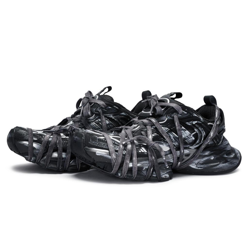 adidas Кроссовки для бега VENTO XLG DELUXE Низкие Унисекс Черный Серебристый IH0070(Команда80-)
