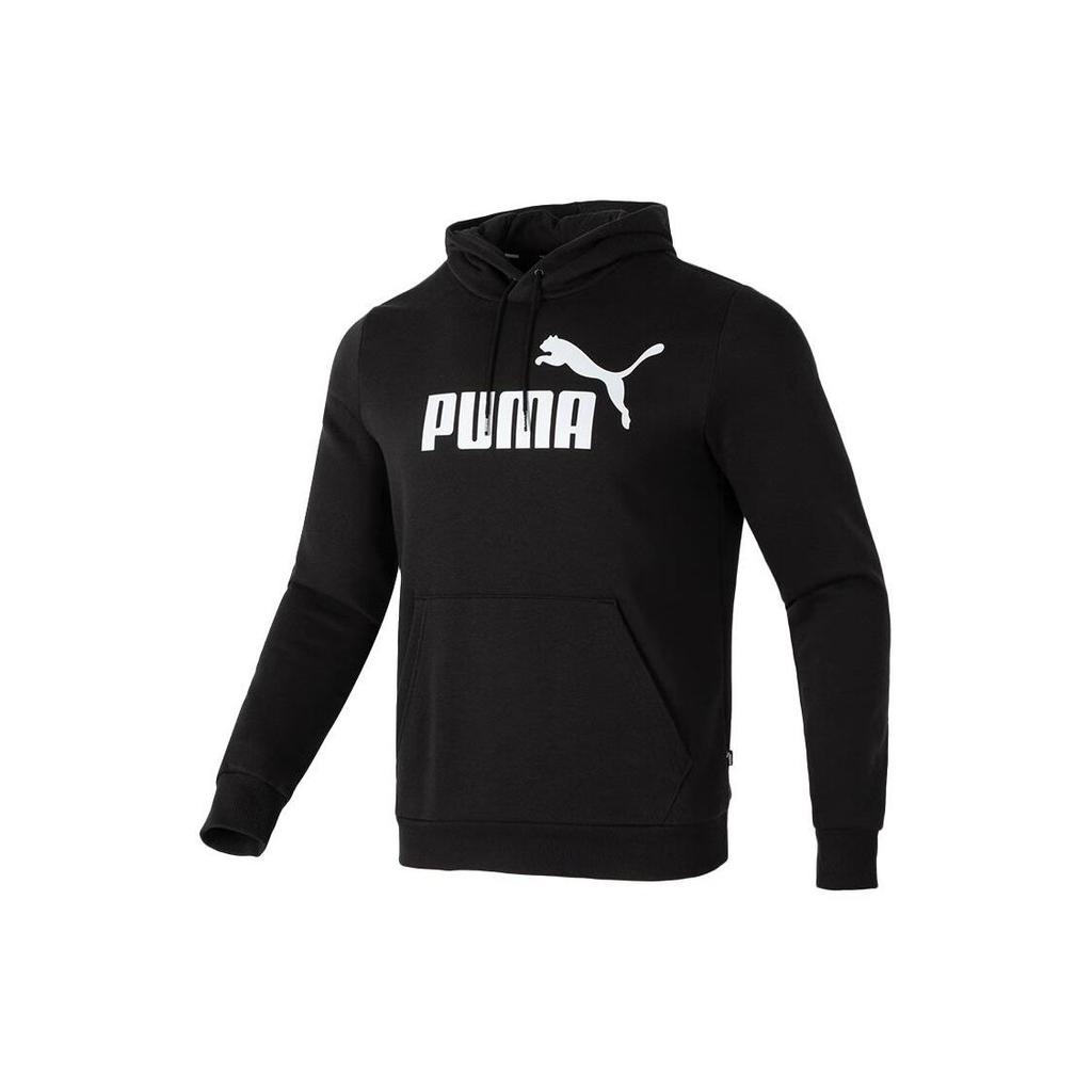 Puma Letter Print Outdoor Sports Hoodie Men Hoodies Black 682723-01