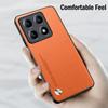 Ударопрочный чехол Funda для Xiaomi 14T 15T Pro / Mi 15T 14T Pro Чехол Роскошная текстура из волокна PU-кожа Защитная крышка Capa