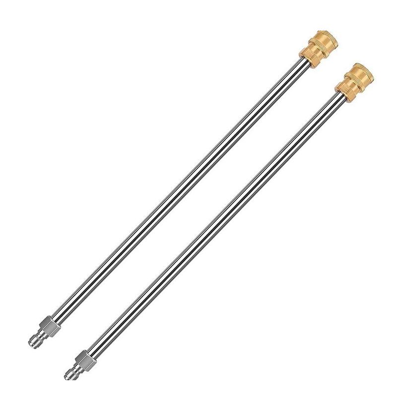 Удлинитель высокого давления из нержавеющей стали, прочное, усиленное крепление для мойки под давлением, очистка автомобиля, террасы, забора