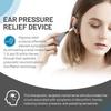 Silicone Inner Ear Pressure Tool Black Grey Relief Suction Device Soft Ear Pressure Tool  Airplane