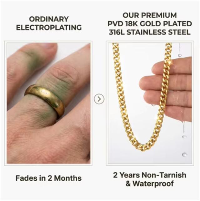 Waterproof 316L Stainless Steel 18K Gold Plated Flower Zircon Stacking Bangle Bracelet Set Non-tarnish Women Jewelry