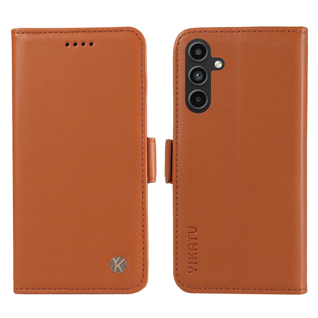 YIKATU YK-003 Для Samsung Galaxy A15 4G Кожаный чехол-кошелек с отделениями для карт Чехол для мобильного телефона Оптовая продажа