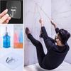 Household Transparent Home & Living Seamless Adhesive Hook Traceless Hooks Wall Rack Storage Hanger