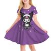 Детские футболки-платья с принтом Hello Kitty, Куроми, Моя Мелоди, Повседневное платье для девочек, Милая Кити для детей