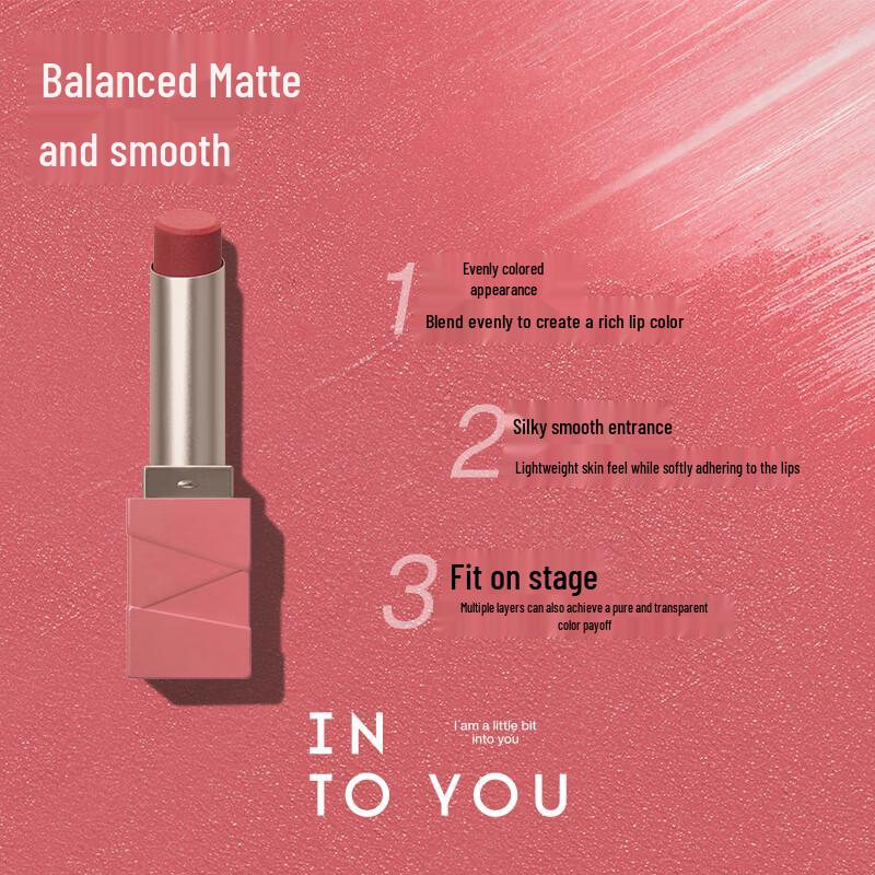 INTO YOU Бархатно-матовая помада-мусс для губ
