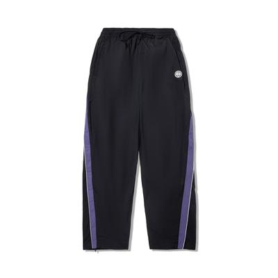 Li Ning Цветной блок Средняя посадка Мягкие Дышащие Свободные Спортивные брюки Мужские брюки AYKV789-1