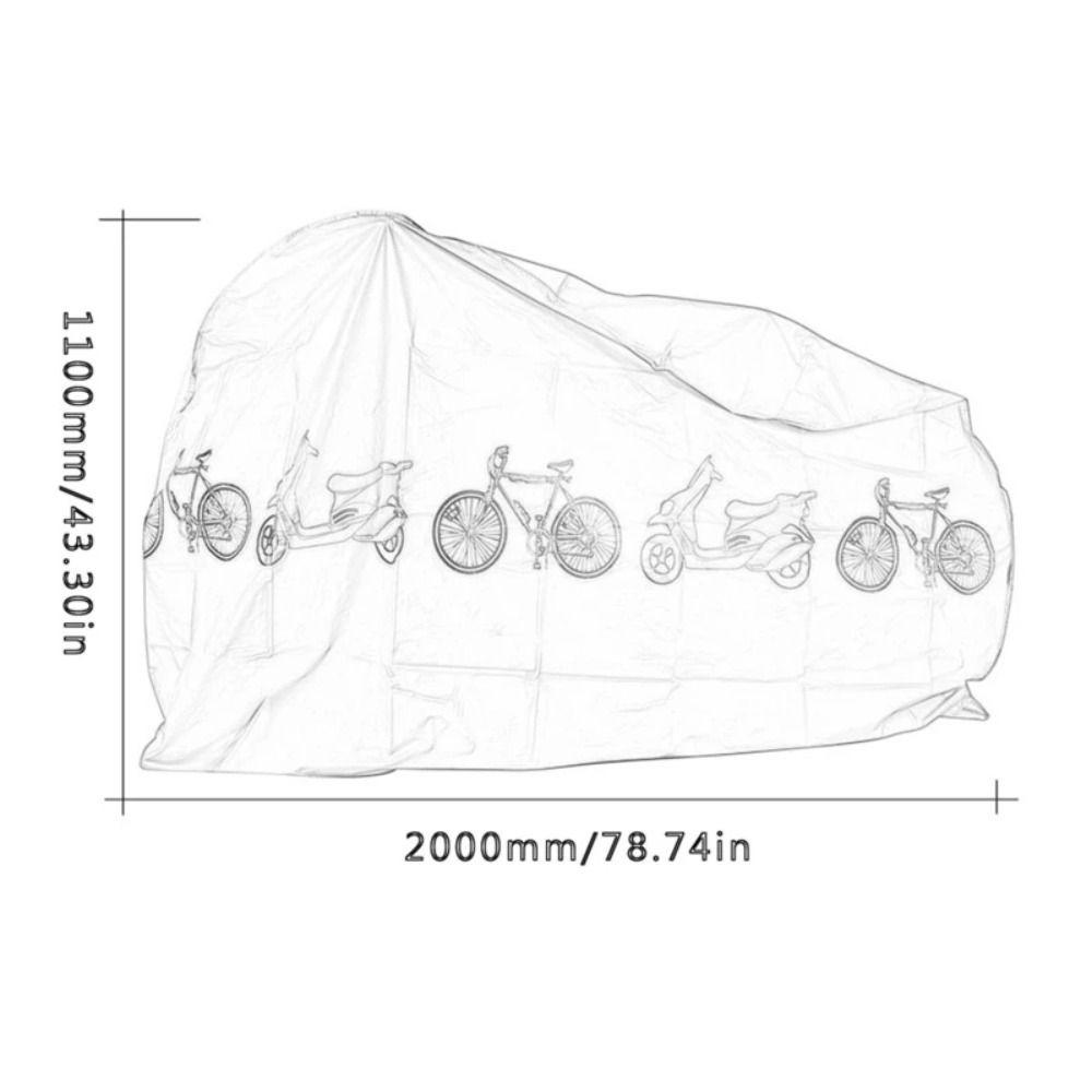 PEVA Bicycle Cover Dust Cover Bicycle Accessories Hot Sale Bike Rain Cover  Outdoor
