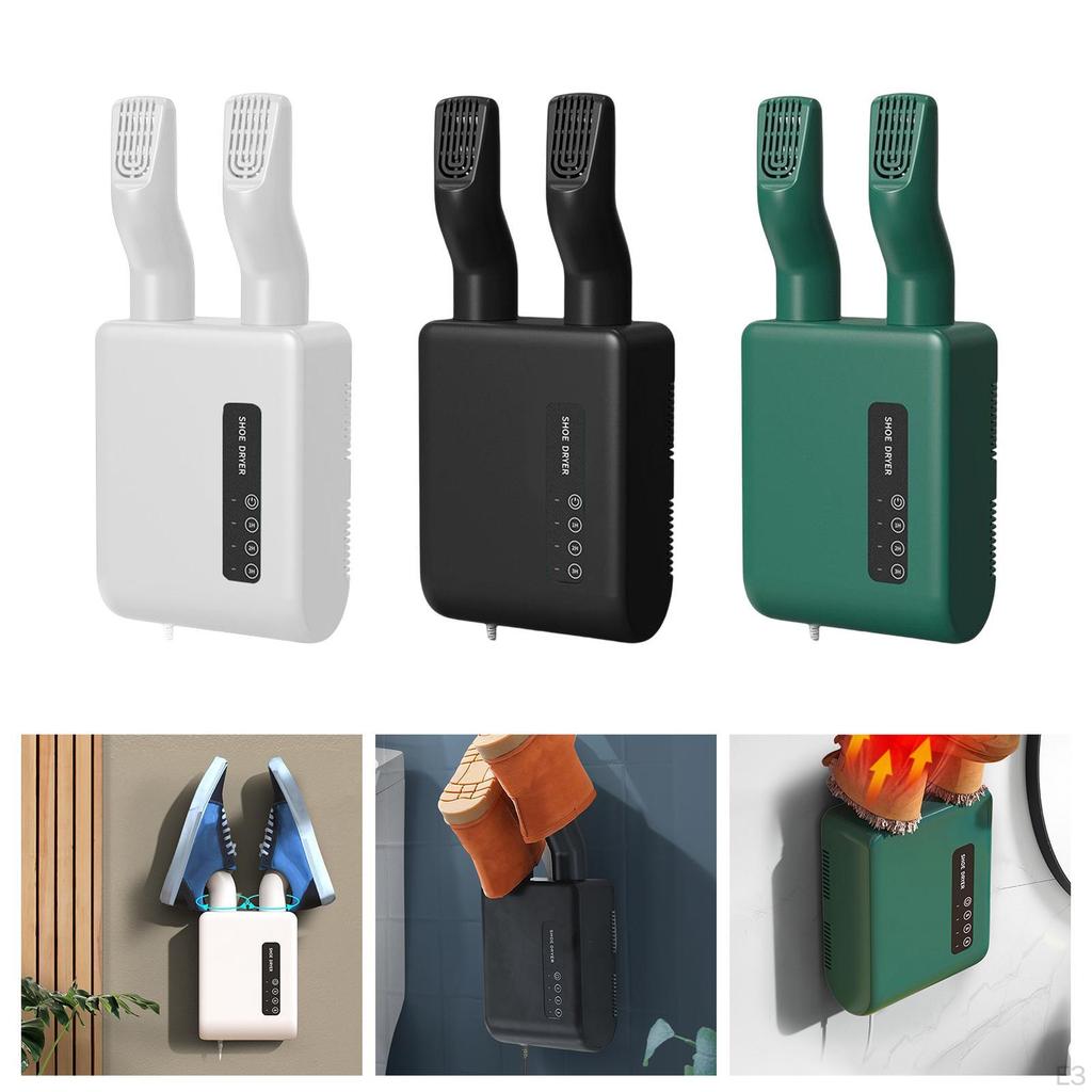 Suntekhomebuy Настенный электрический сушитель для обуви Быстрая сушка Многофункциональный для
