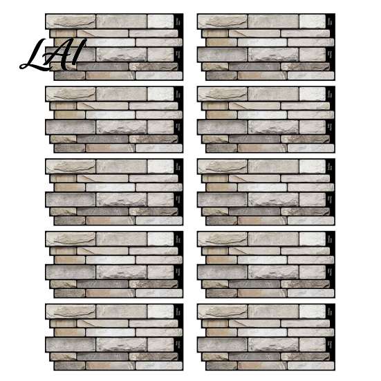 Waterproof Kitchen Backsplash Peel And Stick Backsplash 3D Brick Wall Panels Self Adhesive Bathroom Sticker Tile Faux Stone Wallpaper on