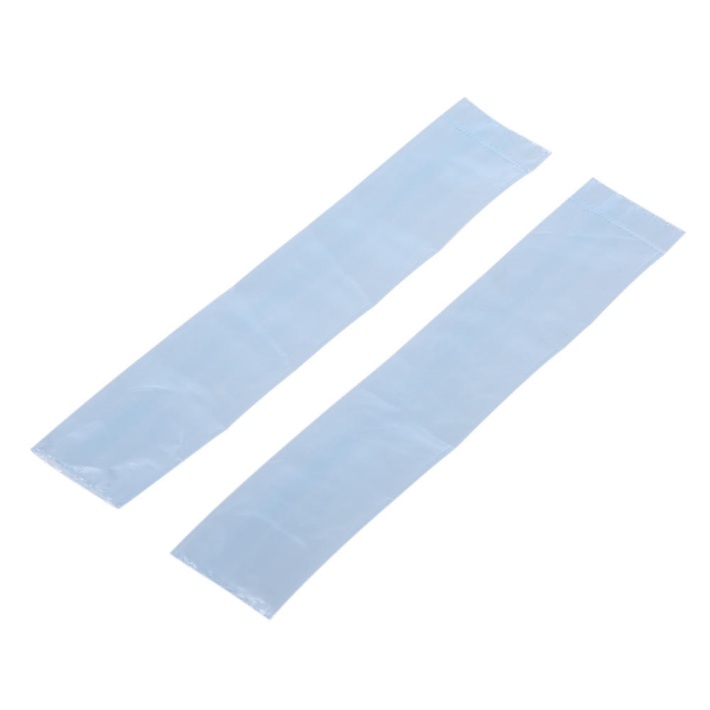 200pcs Box Disposable Plastic Glasses Leg Covers Slender Protective Bags Hair Coloring Dyeing Salon Tool
