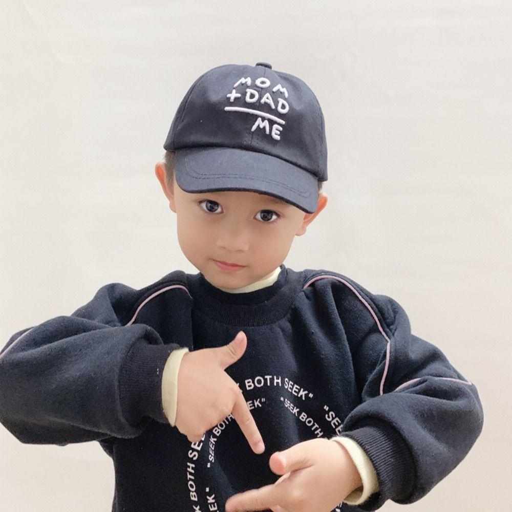 Cute Children's Cap Adjustable Kids Baseball Hats Fashion Sunscreen Hats  For Boys Girls