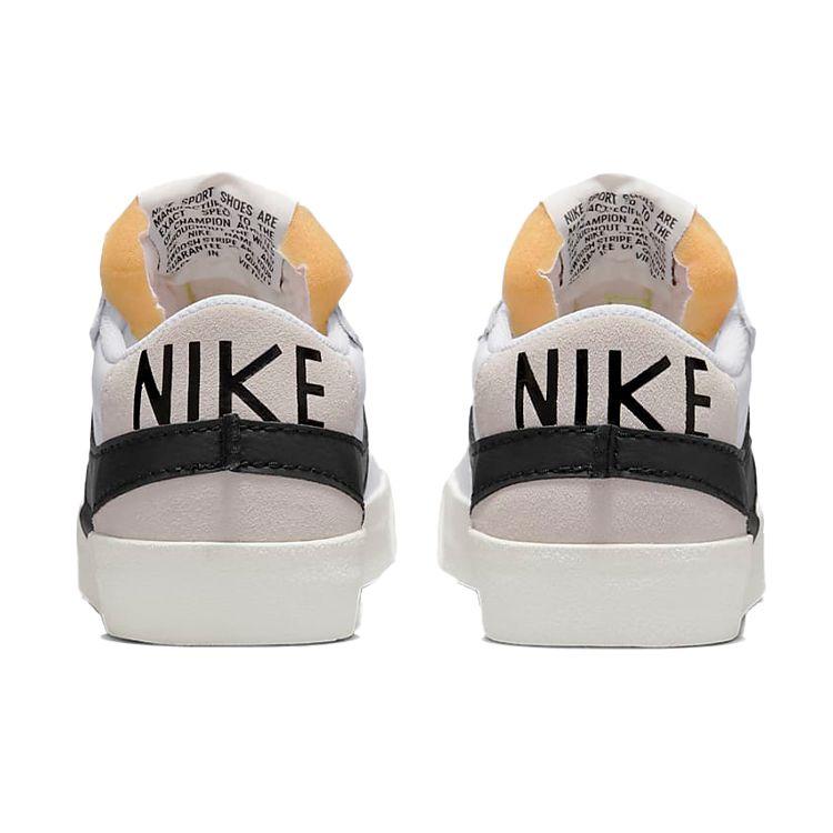 Nike Мужские кроссовки Blazer Low 77 Jumbo Белые Черные Мужские Кроссовки Sail DN2158-101