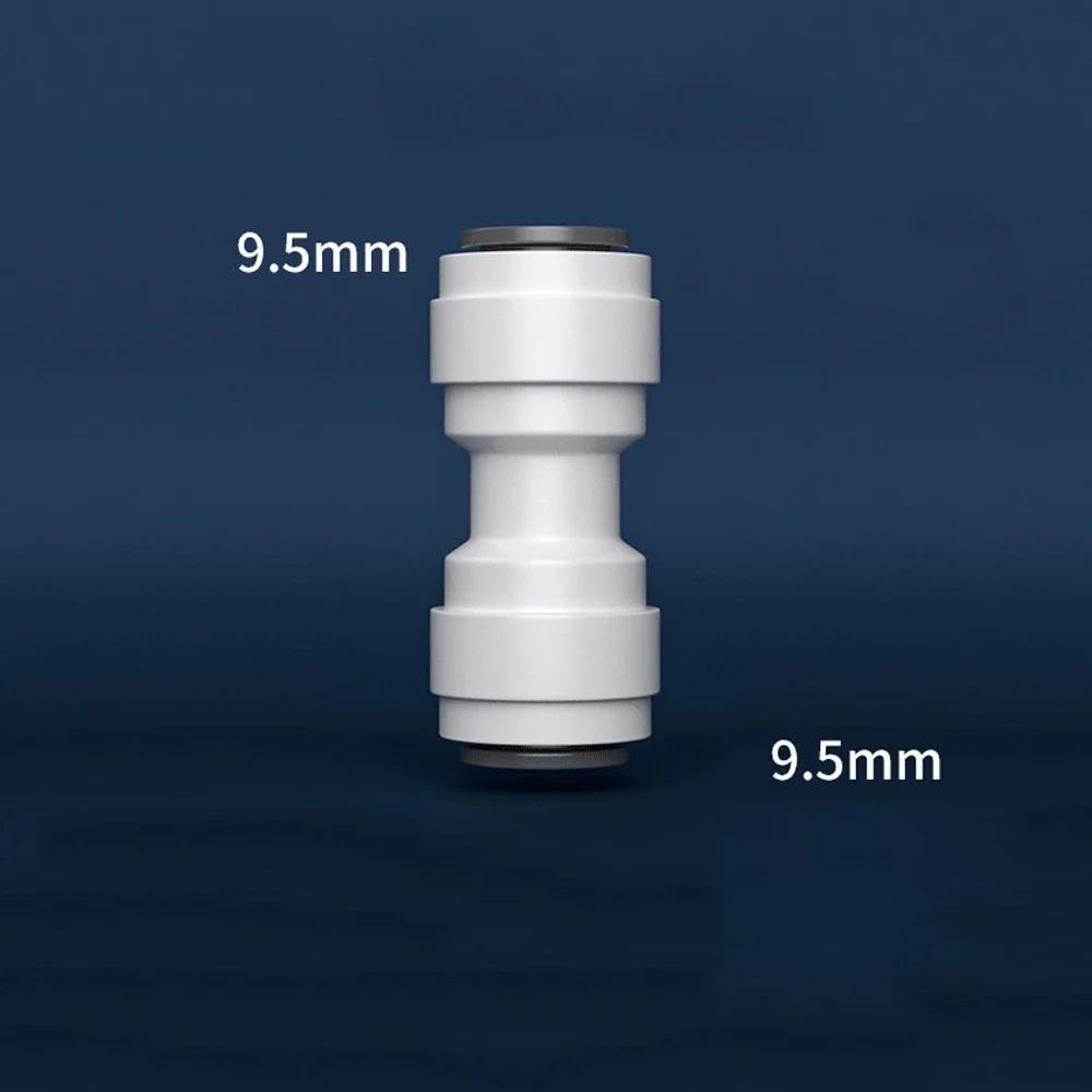 Тройник редукционный 3/8" 1/4" на 3 выхода, пищевой POM, быстроразъемный соединитель для аквариума, системы фильтрации воды RO, системы обратного осмоса