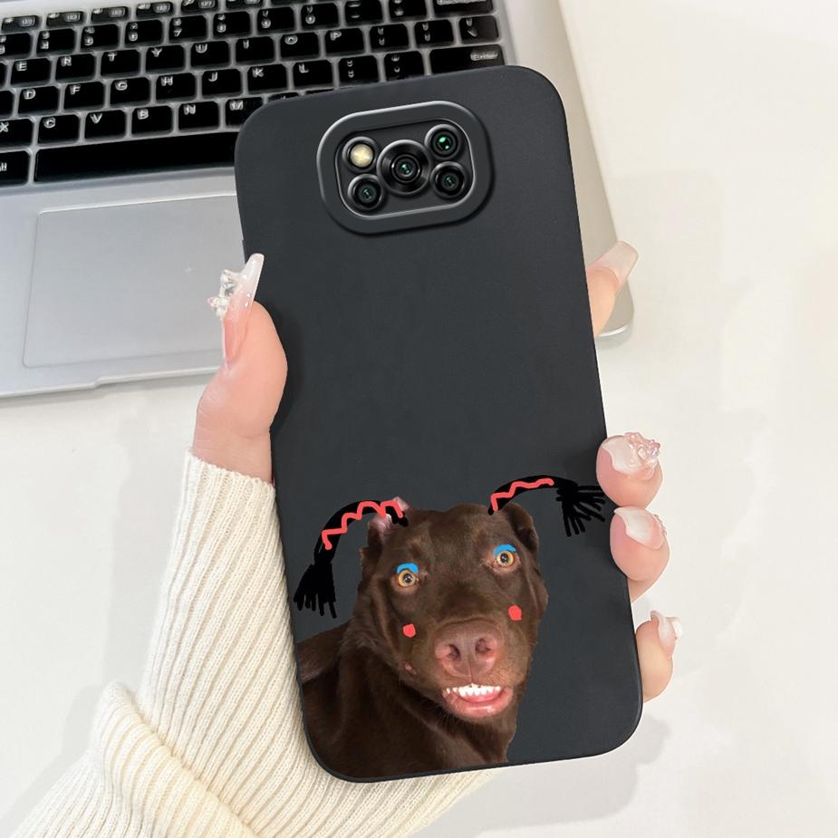 Для Xiaomi Poco X3 NFC Чехол PocoX3 Pro Милый Забавный Мультяшный Чехол Мягкий Силиконовый Чехол Для Xiaomi Poco X3 Pro PocoX3 NFC Чехол