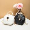 Fashion Shoulder Bag Women's PU Leather Crossbody Bag Casual Mini Handbags Ladies Small Circular Messenger Bag