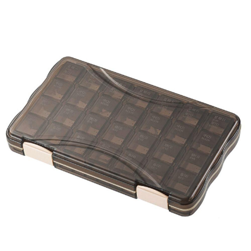 Влагостойкая портативная аптечка, ящик для хранения таблеток, органайзер, дозатор, футляр для таблеток для путешествий