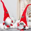 Christmas Decorations Faceless Doll Standing Figurine Ornaments Santa Claus Ornaments