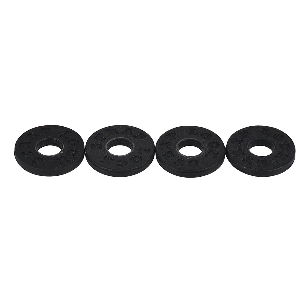 4pcs Light Professional Useful Guitar Parts Lock Rubber Guitar Strap Locks Bass Belt Blocks