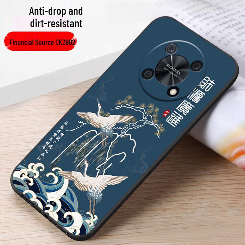 Модный Мультяшный Защитный Чехол для Huawei Enjoy 50 Pro CTR-AL00 - Стильный и Простой для Мужчин и Женщин 5G.