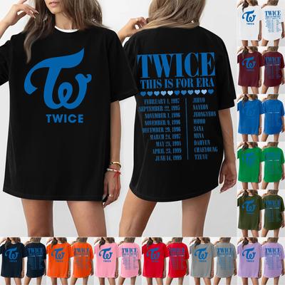 Женская футболка с круглым вырезом и короткими рукавами с принтом