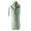 Collapsible Silicone Sports Water Bottle - Heat Resistant Portable Cup