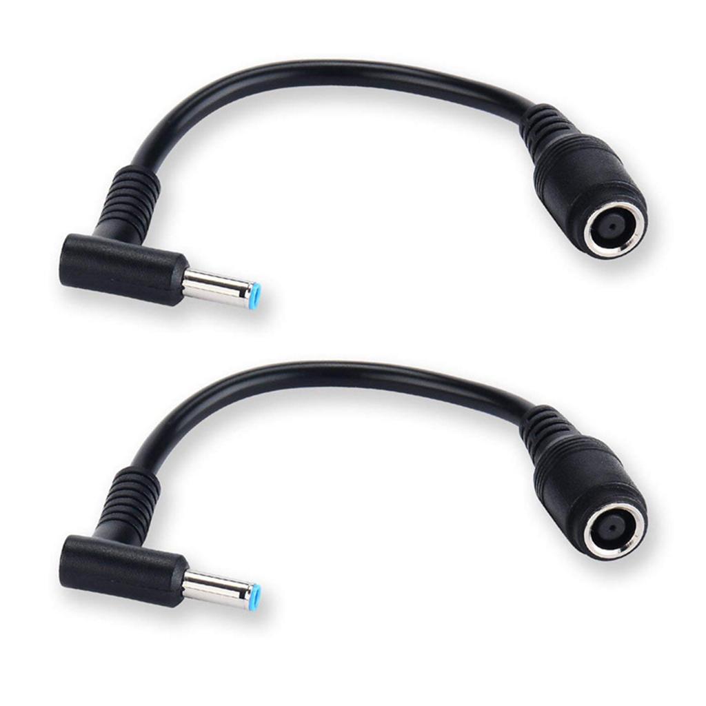 AC Power Cord Charger Adapter Tip Converter Cable for HP Laptop 7.4x5.0mm Female To 4.5x3.0mm Male