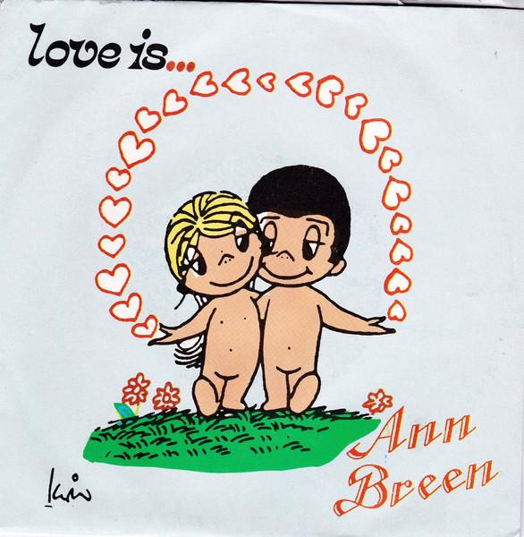 7-дюймовая пластинка ANN BREEN - Love Is PLAY243 Play 1989 UK Поп Б/у