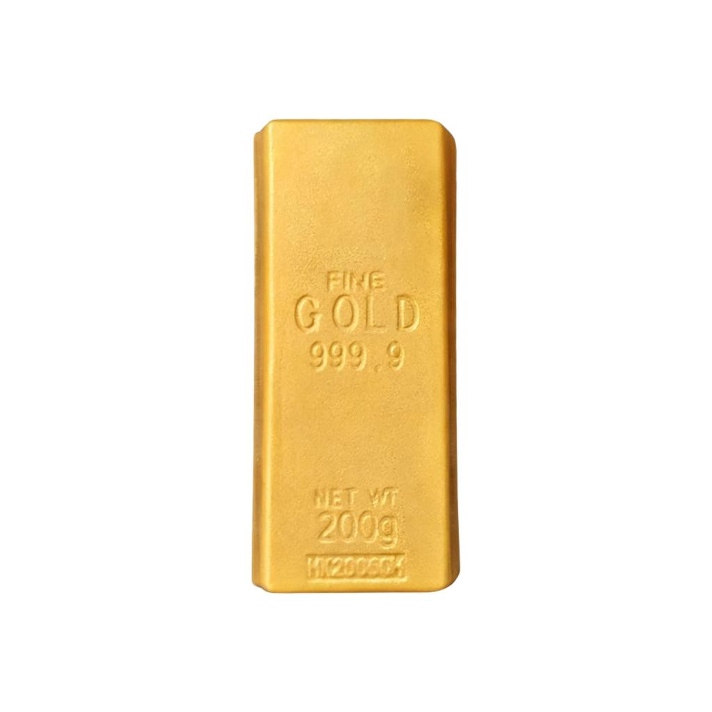Gold Brick Toy, Slow Rising Stress Toy, Novelty Gift for Adults and Kids