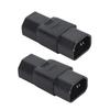 2 шт. Адаптер питания IEC320 C14 - IEC320 C21 IEC320 C14 - C21 PDU UPS Удлинитель вилки питания 10-15А 125-250В