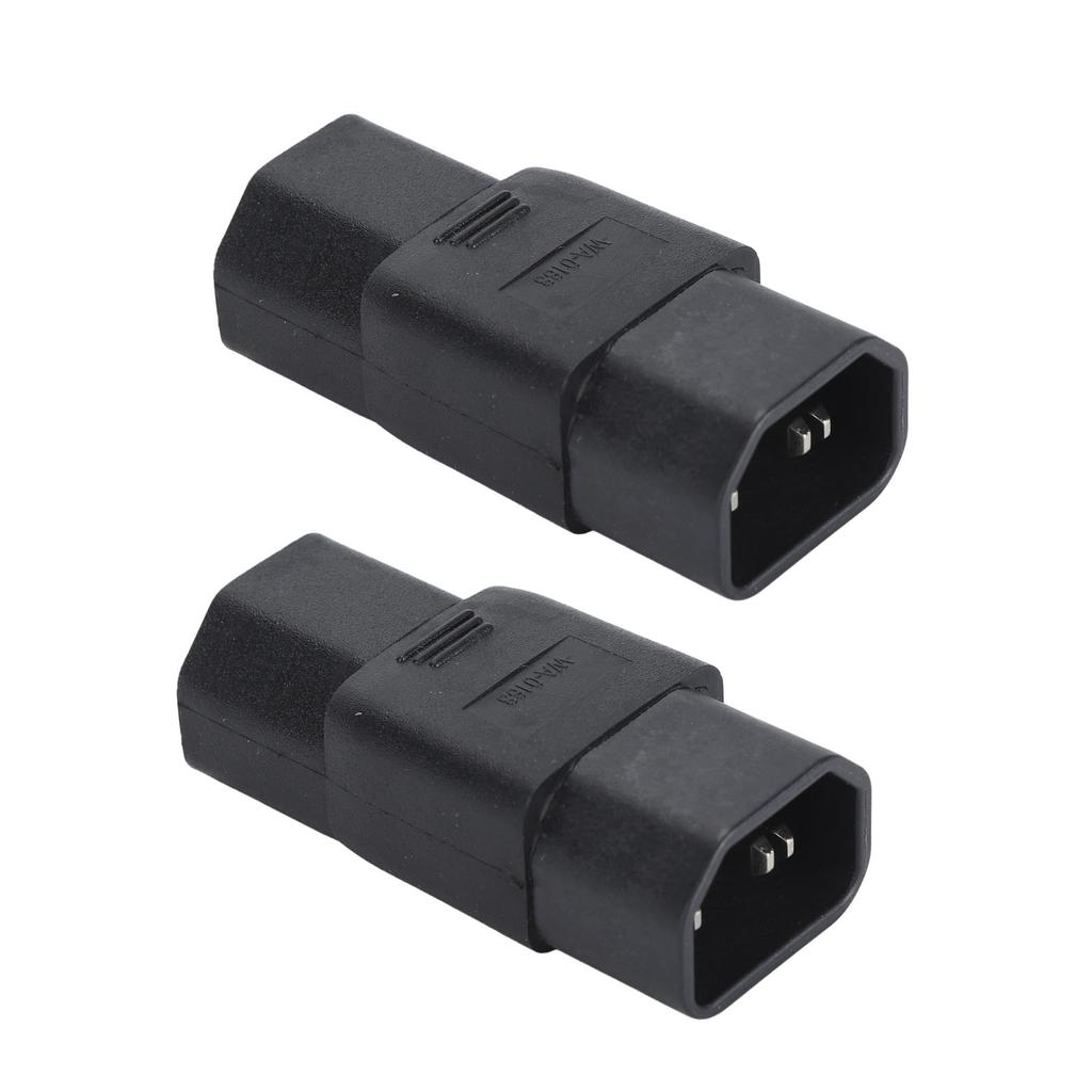2 шт. Адаптер питания IEC320 C14 - IEC320 C21 IEC320 C14 - C21 PDU UPS Удлинитель вилки питания 10-15А 125-250В