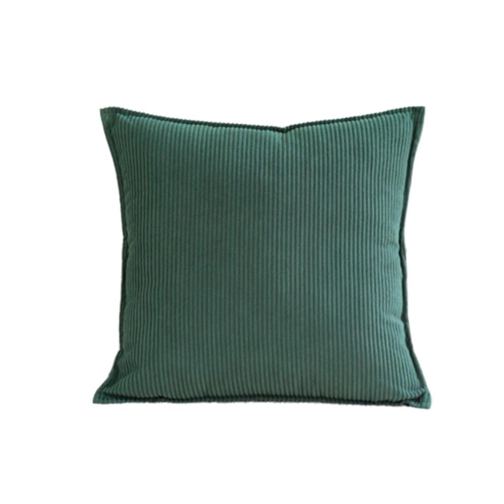 Square Corduroy Striped Throw Pillow Cover Japanese style Cushion Cover Sofa Pillowcase Couch