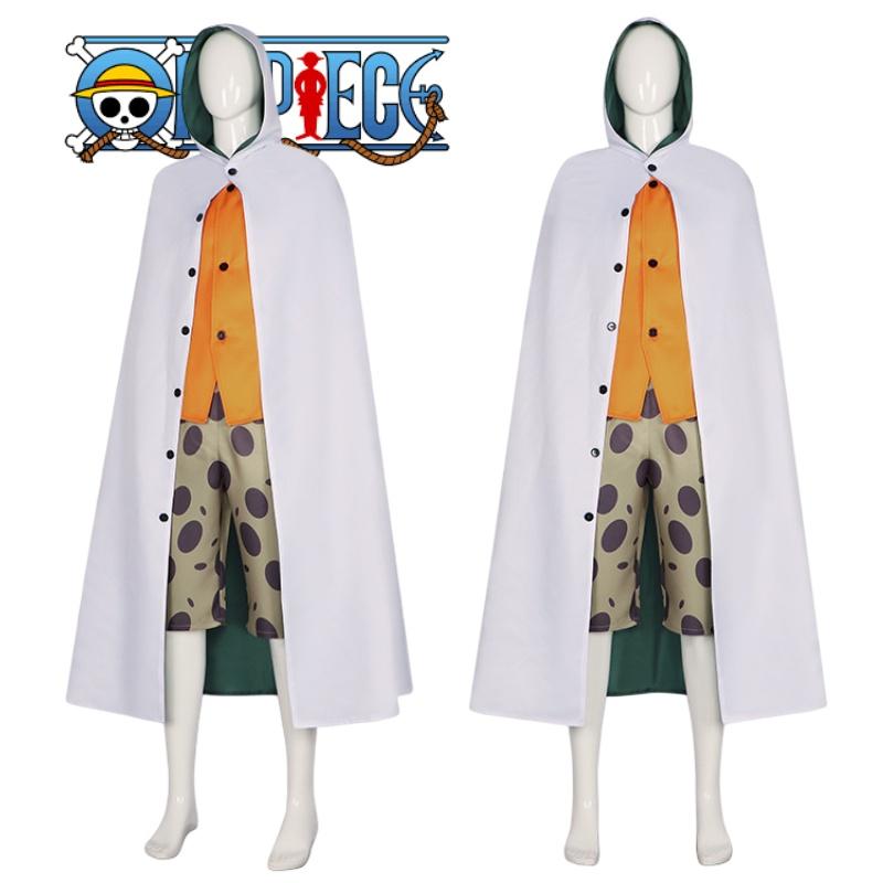 Высококачественный Костюм Косплея Сильверса Рэйли из One Piece Хэллоуинский Наряд