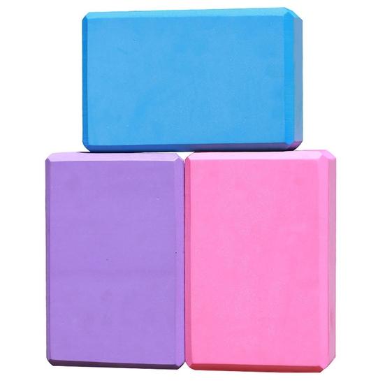 Блок для йоги, средство для растяжки, кирпич из EVA, тренажерный зал, пилатес, тренировки, фитнес, инструмент для упражнений
