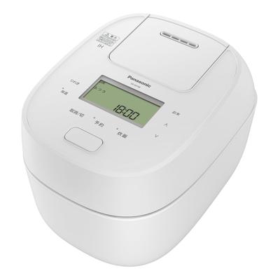 Рисоварка Panasonic IH с быстрым снижением давления Odori и полностью белая SR-M10B-W 5,5 чашки Клапан, Приготовление, Подогрев, 5 уровней IH,
