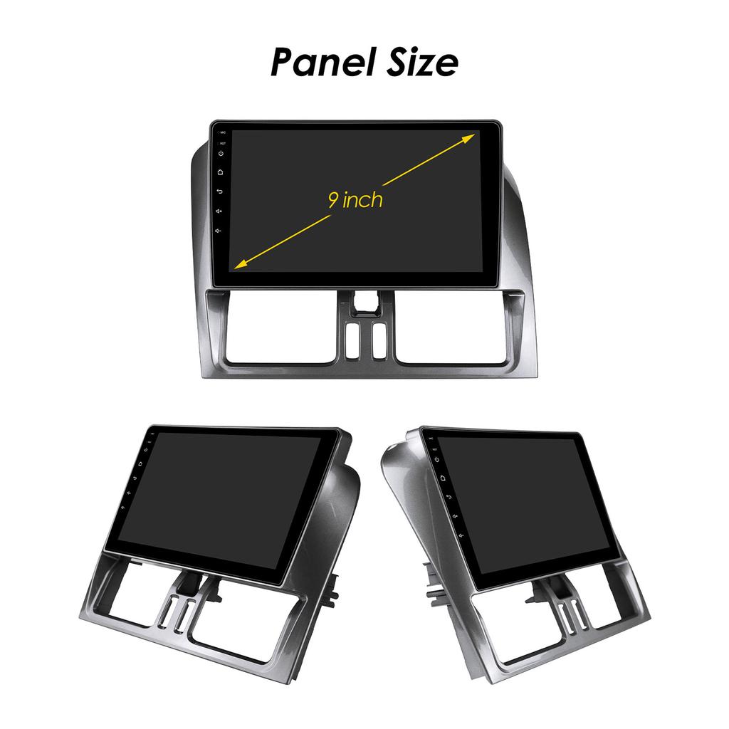 OSSURET 9" Carplay 4G BT 2din Android 13 автомобильный радиоприемник мультимедиа видеоплеер GPS навигация для Volvo XC60 2008-2017 головное устройство интеллектуальный экран SWC