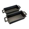 Cast Irons Loaf Pan With Cover Professional Bread Baking Mold Even Heat Distribution Sourdough Mould with Lid