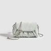 Preppy Pleated Cloud Bag Niche Design Handbag Female Summer Shoulder Underarm Bag Crossbody Bag