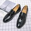 Classic Men's Casual Loafers Driving Shoes Moccasin Fashion Male Comfortable Autumn Leather Shoes Men Lazy Tassel Dress Shoes