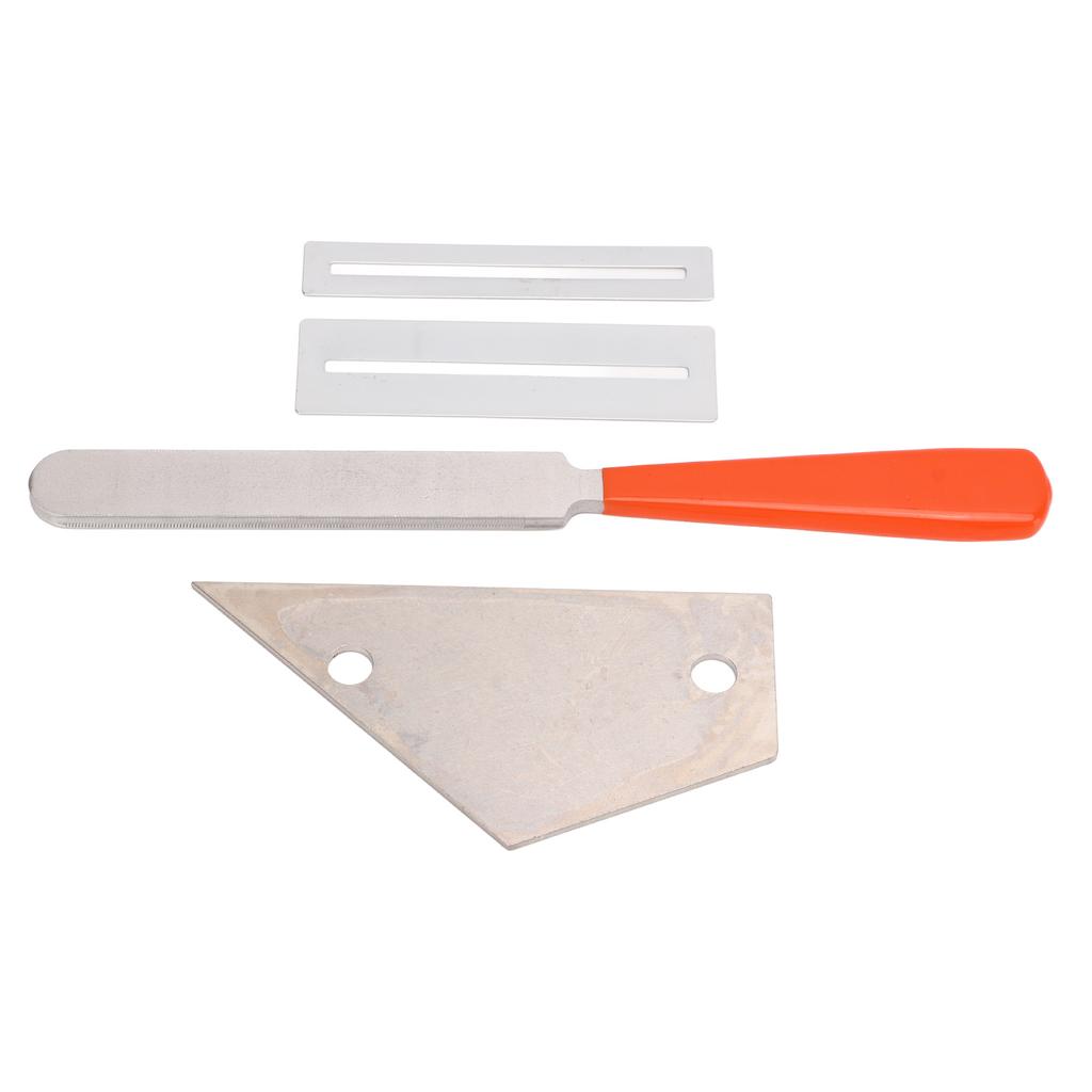 Набор инструментов для ремонта гитары с сумкой для хранения, напильник, измеритель высоты струн, протектор накладки грифа