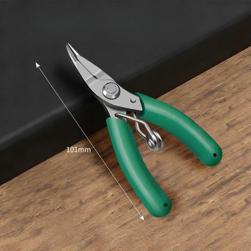Мини-плоскогубцы ручной работы 4,5 дюйма для DIY-проектов, прочные, для резки проволоки и рукоделия